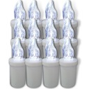 СВЕТОДИОДНЫЕ ВСТАВКИ ДЛЯ СВЕЧ СВЕЧИ 12 ШТ СВЕТОДИОДНЫЕ БАТАРЕИ