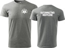 Záchranná zdravotná služba Pánske tričko pre záchranárov eskulap S Dominujúci vzor print (potlač)