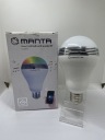 Умная светодиодная лампа MANTA с динамиком BT DLB002