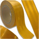 ЛЕНТА САМОКЛЕЯЩАЯСЯ СВЕТООТРАЖАЮЩАЯ, 25М, КОНТУРНАЯ, ЖЕЛТАЯ