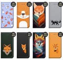 ETUI Z KLAPKĄ DO OPPO A38 4G WZORY LISKI LISY FOX FUTERAŁ POKROWIEC CASE Marka Hello Case