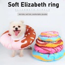 Pet Dog Cat Collar Adjustable Collar Wound Healing Soft Cone Smart Cone Wielkość psa średni pies