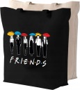 Хлопковая сумка ДРУЗЬЯ + ИМЯ