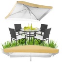 Пляжні Парасольки Gogarden Бежевий 160 Cm 160 X
