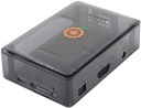 Прозрачный чехол для микрокомпьютера Orange Pi PC Plus, черный ABS