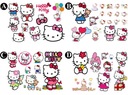 Моющиеся татуировки Hello Kitty для детей