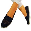 ЭЛЕГАНТНЫЕ ЖЕНСКИЕ ЧЕРНЫЕ КРУЖЕВНЫЕ ЛЕГКИЕ ЭСПАДРИЛЫ