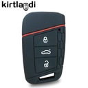 SHRY KEY CASE COVER PARA SKODA KODIAQ OCTAVIA RAPID FABIA KAROQ PARA VW PASSA 