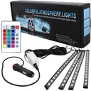 DIODO LUMINOSO LED ILUMINACIÓN INTERIOR AUTO CABINAS COCHE RGB 