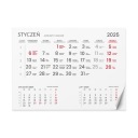 Календарь одиночный 2025 на стену, ламинат ГЛЯНЦЕВЫЕ узоры + бесплатный дизайн