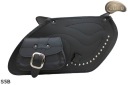 LEATHER BAGS S5B Z NITAMI MOTORCYCLE SIDE COFFEE BOXES CHOPPER HARLEY SAKO  photo 6