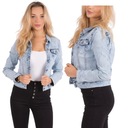 ЖЕНСКАЯ ДЖИНСОВАЯ КУРТКА ВЕСЕННЯЯ КЛАССИЧЕСКАЯ 34/XS