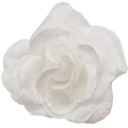 РОЗА РОЗА С БЛЕСКАМИ ЦВЕТЫ ИСКУССТВЕННЫЕ розы РОЗЫ