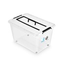 Контейнер-моксом SimpleStore 60л с крышкой и ручкой