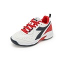 Detské tenisové topánky Diadora S.Challenge 5 SL JR. white/blue/fiery 38 Kód výrobcu 101.179102-D0274