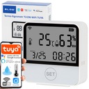 ТЕРМОМЕТР МЕТЕОСТАНЦИЯ БЕСПРОВОДНАЯ ПОГОДА ГИГРОМЕТР ЧАСЫ WIFI TUYA