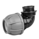 КОЛЕНО РЕЗЬБОВОЕ КОЛЕНО PE 32 GW 1 ДЛЯ СОЕДИНИТЕЛЯ ШЛАНГА ТРУБЫ