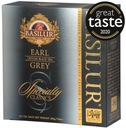 Чай черный Basilur EARL GREY БЕРГАМОТ - 100 пакетиков