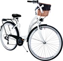 Женский городской велосипед 28 GRACJA, 7 скоростей, легкий голландский женский велосипед Shimano