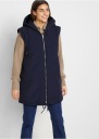 ВЕСЕННИЙ ТЕМНО-СИНИЙ ЖИЛЕТ С КАПЮШОНОМ 42 XL