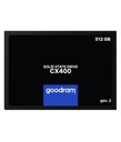 SSD disk CX400 512GB SATA3 550/490 MB/s GOODRAM POĽSKÝ PRODUCENT 36mc Kód výrobcu SSDPR-CX400-512-G2