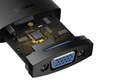 Przejściówka adapter HDMI - VGA + mini Jack BASEUS
