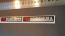 20SZT STICKERS SET DIRT BIKE SET NR3 - SHOEI ACERBIS CASTROL YOSHIMURA  photo 8