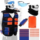 ТАКТИЧЕСКИЙ ЖИЛЕТ С ПАТРОНТАМИ NERF 100 рюмок
