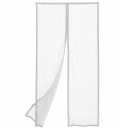 МАГНИТНАЯ МОСКИТНАЯ СЕТКА ДЛЯ ДВЕРЕЙ 220 x 120 СМ БЕЛАЯ