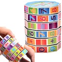 МАТЕМАТИЧЕСКИЙ ЦИЛИНДР ИГРУШКА ДЛЯ ДЕТЕЙ, ИЗУЧАЮЩИХ МАТЕМАТИКУ ИГРА МОНТЕССОРИ