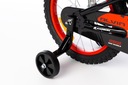 Rower Karbon Alvin 16 Czarny Dla Chłopca Dziecięcy z prowadnikiem Kod producenta ALVIN 16 black red 2021