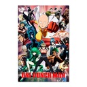 Холст постер японского поп-аниме One Punch Man