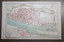 STARA MAPA PLAN MIASTA MAINZ MOGUNCJA NIEMCY EUROPA 1896 ORYGINAŁ