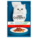 Karma dla kota GOURMET Perle z Wołowiną 85 g Waga produktu 85 kg