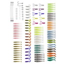 НАБОР 125 шт. СПИННИРУЮЩАЯ ПРИМАНКА + БЕСПЛАТНО 01