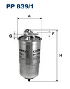 FILTRON PP 839/1 Palivový filter Výrobca dielov Filtron