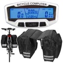 Wodoodporny Licznik Komputer Na Rower + Torba Sakwa Rowerowa Na Bagażnik
