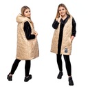 ЖЕНСКИЙ ДЛИННЫЙ СТЕГАНЫЙ ЖИЛЕТ, 3XL