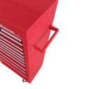 Wózek narzędziowy szafka warsztatowa Sherman 7cz Kolor dominujący czerwony