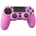 SILIKONOWE ETUI PADA PS4 DUALSHOCK RÓŻOWY