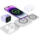 ИНДУКЦИОННОЕ ЗАРЯДНОЕ УСТРОЙСТВО МАГНИТНАЯ ЗАРЯДНАЯ СТАНЦИЯ ДЛЯ IPHONE APPLE WATCH