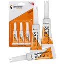 3x БЫСТРОСЫХАЮЩИЙ КЛЕЙ УНИВЕРСАЛЬНЫЙ ПРОЧНЫЙ В БЛИСТЕРЕ 3 ШТ.