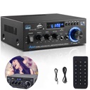 СТЕРЕОУСИЛИТЕЛЬ HIFI 40 Вт + 40 Вт BLUETOOTH 5.0 RCA ВХОД SD USB ВХОД