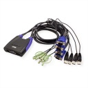 4-портовый USB-KVM-переключатель ATEN CS64US