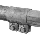 Соединитель трубы на 2 винта — 1 1/4 дюйма