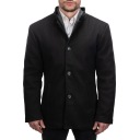 ТМ2402 р. XL ЭЛЕГАНТНОЕ МУЖСКОЕ УТЕПЛЕННОЕ ПАЛЬТО ОДНОВАРИАННОЕ