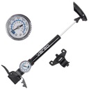 ВЕЛОСИПЕДНЫЙ НАСОС С АЛЮМИНИЕВЫМ МАНОМЕТРОМ AV DV SV