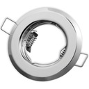 Фиксированный галогеновый светильник для светодиодов хром