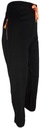 Dresowe spodnie damskie N-FEEL czarne rozmiar 7XL Stan (wysokość w pasie) średni