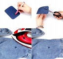 НАШИВКИ БОЛЬШОЙ набор термонаклеек TERMO для джинсов, 20 шт., разноцветные нашивки для одежды
